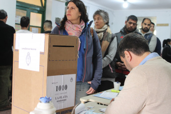 BUENOS AIRES, ARGENTINA.- En la foto tomada hoy 27 de octiubre de 2019, desde las 8 de la mañana se vota en toda la Argentina para elegir el próximo presidente. Los candidatos aún no emitieron su voto.