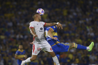 Buenos Aires, Argentina.- En las fotos tomadas el 19 de marzo del 2023, durante el encuentro entre Boca Juniors e Instituto en La Bombonera, por la octava fecha del Torneo de la Liga. En un cierre con polémica, Boca Juniors perdió 3-2 ante Instituto.