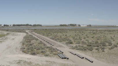 Neuquén, Argentina.- En las fotos tomadas el 17 de abril del 2023, muestra el gasoducto Vaca Muerta. A partir de mayo próximo y luego de 17 años se volverá a exportar petróleo de Neuquén a Chile. Los envíos desde Vaca Muerta serán posibles con la rehabilitación del Oleoducto Trasandino (Otasa) y por las obras de reversión de los ductos de Oleoductos del Valle (Oldelval), lo que a su vez permitirá disponer de nueva capacidad hacia el Atlántico.