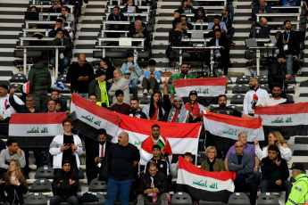 La Plata, Argentina.- En las fotos tomadas el 22 de mayo del 2023, durante el partido entre Uruguay e Irak en un encuentro disputado en el Estadio Único 'Diego Armando Maradona' de La Plata. Uruguay se estrenó en el Mundial Sub 20 de Argentina con una goleada de 4-0 sobre Irak, catapultándolo hacia la cima del Grupo E. Matías Abaldo, Andrés Ferrari, Facundo González y Alan Matturro, marcaron los goles que le dieron los primeros tres puntos a los dirigidos por Marcelo Broli.