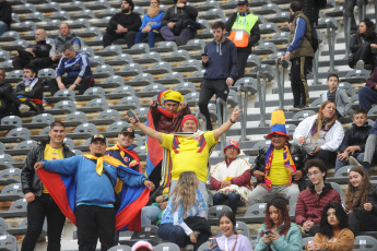 La Plata, Argentina.- En las fotos tomadas el 21 de mayo del 2023, durante el partido entre Colombia e Israel en un encuentro por la primera fecha del Grupo C del Mundial Sub-20 de Argentina en el estadio Ciudad de La Plata. Colombia se impuso a Israel por 2-1, Gustavo Puerta, fue quien anotó los goles en la selección Colombia Sub-20.