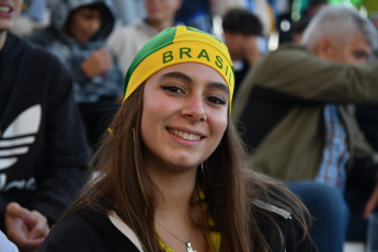 Mendoza, Argentina.- En las fotos tomadas el 21 de mayo del 2023, durante el partido entre Italia y Brasil en el estadio Malvinas Argentinas de Mendoza cerrando la segunda jornada del Mundial Sub-20. Italia ganó 3-2 ante Brasil y lidera el Grupo D. Brasil buscará recuperarse cuando enfrente en la próxima fecha a la debutante República Dominicana. Por su parte, Italia buscará la clasificación en su próximo partido ante su similar de Nigeria.