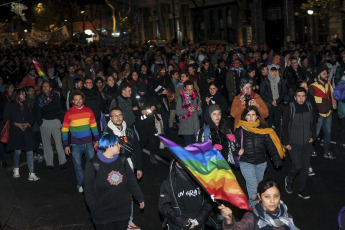 Buenos Aires, Argentina.- En las fotos tomadas el 28 de junio del 2023, argentinos participan de una marcha y distintas actividades para celebrar la diversidad en el Día del Orgullo en Buenos Aires. Se celebra el Día Internacional del Orgullo LGBTTIQ+ para fomentar la tolerancia e igualdad entre las personas, sea cual fuere su orientación sexual, en conmemoración de los disturbios de Stonewall (Nueva York, EE.UU.) desatados el 28 de junio de 1969, que marcaron el inicio del movimiento de liberación homosexual.