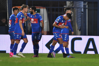 Buenos Aires, Argentina.- In the photos taken on June 22, 2023, during the match between Tigre and Vélez for matchday 21 of the Argentine Professional League at the Monumental Stadium in Victoria. Tigre beat Vélez 2-1 at home. On the next date, Tigre will face Defensa y Justicia, while Vélez will have Arsenal as a rival.