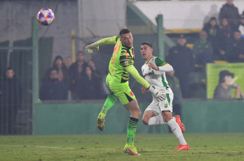 Buenos Aires, Argentina.- In the photos taken on June 13, 2023, during the match between Defensa y Justicia and Belgrano on the 20th date. of the Professional Football League at the Norberto Tomaghello stadium by Florencio Varela. Defensa y Justicia, with goals from Nicolás Fernández (PT 18m) and Juan Miritello (ST 45+3m), defeated Belgrano de Córdoba, 2-0.