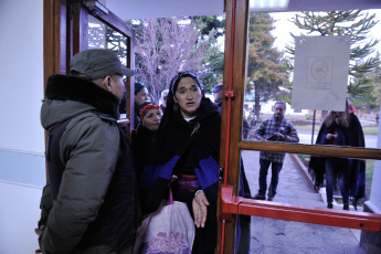 Chubut, Argentina.- En las fotos tomadas el 27 de julio del 2023, durante el juicio de extradición del referente mapuche Facundo Jones Huala en el Escuadrón 36 de Gendarmería, en la ciudad de Esquel, provincia de Chubut. Huala, prófugo de la Justicia chilena desde febrero de 2022 y detenido en Argentina en enero pasado, fue condenado por delitos de incendio y porte ilegal de armas cometidos en Chile en 2013.