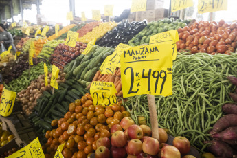 Buenos Aires, Argentina.- En las fotos tomadas el 17 de julio del 2023, muestra el Mercado Central de Buenos Aires. Los precios en Argentina subieron en junio 1,4 puntos porcentuales frente al mes precedente y situaron la tasa de interanual en el 115,6 %, informó el Instituto Nacional de Estadística y Censos (Indec). En el sexto mes del año los precios al consumidor crecieron el 6 % en comparación con mayo pasado, lo que evidencia, por segundo mes consecutivo, una leve desaceleración respecto a la tasa inflacionaria del 8,4 