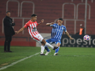 Mendoza, Argentina.- En las fotos tomadas el 30 de julio del 2023, durante el partido entre Instituto de Córdoba y Godoy Cruz en el partido válido por la 27ma. fecha que marcó el final de la Liga Profesional de Fútbol, en el estadio Malvinas Argentinas. Godoy Cruz de Mendoza goleó a Instituto por 4 a 2. Godoy Cruz debutará en la zona B de la Copa de la Liga Profesional ante Defensa y Justicia, en Florencio Varela, mientras que Instituto visitará a Arsenal por la zona A.