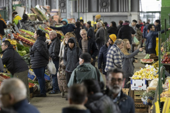 Buenos Aires, Argentina.- In the photos taken on July 17, 2023, it shows the Central Market of Buenos Aires. Prices in Argentina rose 1.4 percentage points in June compared to the previous month and placed the interannual rate at 115.6%, reported the National Institute of Statistics and Censuses (Indec). In the sixth month of the year, consumer prices grew 6% compared to last May, which shows, for the second consecutive month, a slight slowdown compared to the inflation rate of 8.4% in April and 7.6%. of May.