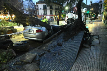 Buenos Aires, Argentina.- En las fotos tomadas el 18 de agosto del 2023, muestra las zonas afectadas por severas lluvias y vientos que afectaron desde la madrugada de este jueves buena parte del sur del GBA en Argentina y otras zonas del área metropolitana. Las fuertes lluvias, provocaron la suspensión de clases y varias personas debieron ser evacuadas y trasladadas a centros de albergue. En algunas zonas cayeron 158 milímetros, tras más de seis meses sin lluvias fuertes. Según la información oficial hubo 1.300 familias afectadas y 175 evacuados.