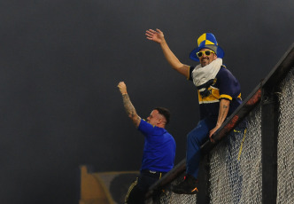 Buenos Aires, Argentina.- En las fotos tomadas el 28 de septiembre del 2023, durante el partido entre Boca Juniors y Palmeiras en el encuentro de ida de las semifinales de la Conmebol Libertadores disputado en La Bombonera. Boca igualó 0-0 con Palmeiras. Boca visitará a Palmeiras el próximo jueves en el Allianz Parque en busca del pasaje a la final de la Conmebol Libertadores.