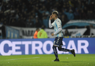 Buenos Aires, Argentina.- In the photos taken on September 3, 2023, Racing Club and Estudiantes de La Plata faced each other at the Presidente Perón stadium, in the Buenos Aires town of Avellaneda, in a match valid for the third day of the Zone B of the Professional League Cup. Racing recovered from the setback in the Copa Libertadores, beating Estudiantes 2-1, with goals from Gonzalo Piovi and Juanfer Quintero. Méndez, from a penalty, at the end, discounted for the visit.