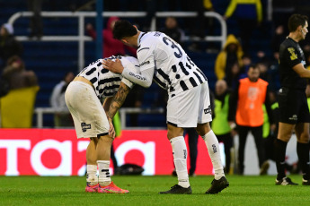 Rosario, Argentina.- In the photos taken on September 3, 2023, during the match between Rosario Central and Talleres, from Córdoba at Gigante de Arroyito, for the third date of Zone A of the League Cup. Rosario Central defeated Talleres 2-0. The goals were converted by the offensive midfielders Jaminton Campaz and Ignacio Malcorra, at the end of the first half.