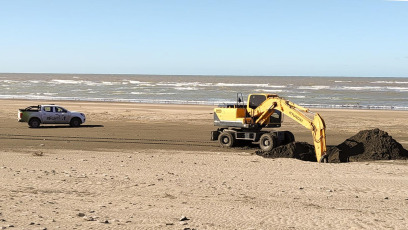 Río Negro, Argentina.- En las fotos tomadas el 28 de septiembre del 2023, muestra a lobos marinos muertos en una costa de Rio Negro. La gripe aviar es una epidemia que ha azotado varios puntos del país, desde Mar del Plata hasta Rio Negro, lugar en el que desde agosto se contabilizaron un total de 935 animales muertos. Aún se desconoce como este virus perjudicó a esta especie y se investigan posibles hipótesis y una nueva cepa.