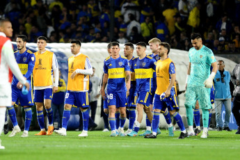 Buenos Aires, Argentina.- En las fotos tomadas el 28 de septiembre del 2023, durante el partido entre Boca Juniors y Palmeiras en el encuentro de ida de las semifinales de la Conmebol Libertadores disputado en La Bombonera. Boca igualó 0-0 con Palmeiras. Boca visitará a Palmeiras el próximo jueves en el Allianz Parque en busca del pasaje a la final de la Conmebol Libertadores.