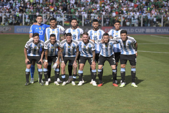 La Paz, Bolivia.- Imagenes del 12 de septiembre de 2023, de la previa al partido. Argentina enfrenta esta tarde a Bolivia en la altura de La Paz, por la segunda fecha de las Eliminatorias Sudamericanas para el Mundial 2026.