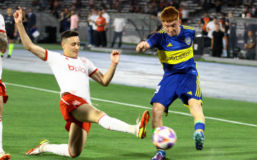 Córdoba, Argentina.- En las fotos tomadas el 22 de noviembre del 2023, durante el partido entre Boca Junior y Estudiantes de La Plata en las semifinales de la Copa Argentina en el estadio Mario Alberto Kempes. Boca perdió 3-2 con Estudiantes y puso en jaque su presencia en la Copa Libertadores 2024.