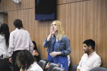 Buenos Aires, Argentina.- En las fotos tomadas el 15 de enero del 2024, el plenario de comisiones de la Cámara de Diputados que analiza el proyecto de ley ómnibus retomó su trabajo con la recepción de los testimonios de empresas, asociaciones, ONG's y sectores alcanzados por lo dispuesto en esa iniciativa.