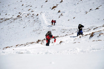 Mendoza, Argentina.- In the photo of January 21, 2024, the rescue service that works more than 6,000 meters high on Mount Aconcagua has a medium-complexity medical center that constitutes the ''highest hospital in the world', and is destined to help the hundreds of climbers who every year try to reach the summit of 6,962 meters.