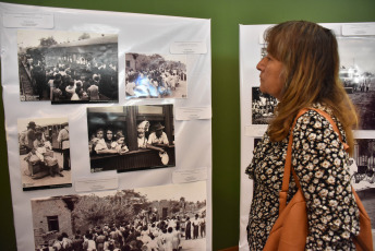 San Juan, Argentina.- En las fotos tomadas el 15 de enero del 2024, durante la inauguración de la muestra documental, fotográfica, hemerográfica, audiovisual, bibliográfica, museológica y vivencial en conmemoración del 80 aniversario del terremoto de 1944 que marcó la historia de la provincia de San Juan.