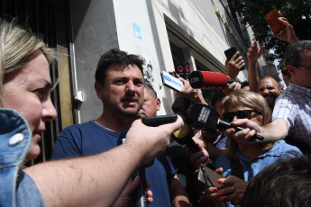 Buenos Aires, Argentina.- En las fotos tomadas el 18 de enero del 2024, Juan Grabois. La CGT debate con los gobernadores del PJ una estrategia común para frenar en el Congreso las reformas que impulsa Javier Milei a través del DNU y la ley ómnibus, en otro paso de la ofensiva que culminará con el paro de 12 horas con movilización del próximo miércoles 24 de enero.