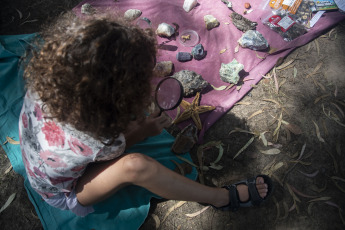 Buenos Aires, Argentina.- En las fotos tomadas el 21 de enero del 2024, las variadas actividades de ciencia, arte y tecnología se volvieron a reeditar por segunda vez, de forma gratuita, en el Parque Saavedra, como forma de reclamo de unos 60 estudiantes de universidades nacionales de carreras científicas, tecnológicas y de arte para pedir por la apertura de la programación de verano del Centro Cultural de la Ciencia (C3) que fue cancelado por las autoridades.