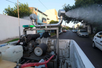 Corrientes, Argentina.- En la foto tomada el 23 de enero de 2024, el Ministerio de Salud de Corrientes refuerza las medidas para combatir el avance del dengue, que registra un promedio de 100 casos positivos de la enfermedad, y así "moderar el impacto del brote", informaron hoy fuentes de la cartera sanitaria.