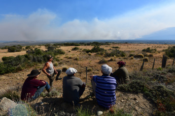 Chubut, Argentina.- En las fotos tomadas el 6 de febrero del 2024, muestra el incendio en el Parque Los Alerces, que avanza hacia Esquel, provocando la evacuación de forma preventiva de los vecinos de Río Percy, la parte alta de la Ciudad de Esquel. El incendio se inició el 25 de enero en el Parque Nacional Los Alerces y luego se extendió dentro de jurisdicción provincial, arrasando con más de 3.500 hectáreas de bosque nativo.