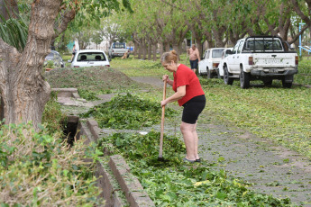 Mendoza, Argentina.- En las fotos tomadas el 29 de febrero del 2024, una tormenta de granizo generó la caída de árboles, calles anegadas, cortes del servicio eléctrico y algunas viviendas sufrieron daños en techos y 20 personas fueron asistidas por lesiones leves en diversas localidades de Mendoza, informaron fuentes oficiales.