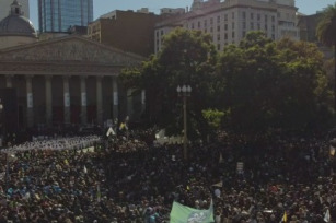 Una multitud despide al Papa Franciso en Buenos Aires