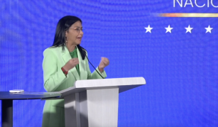 Delcy Rodríguez, vicepresidenta y ministra del Petróleo de Venezuela