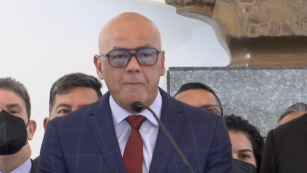 Jorge Rodríguez, presidente de la Asamblea Nacional de Venezuela