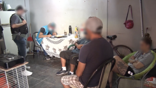 Operativo policial por narcotráfico en el barrio Zavaleta, Buenos Aires