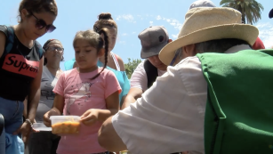 Protesta social en Plaza de Mayo: ollas populares y reclamos económicos