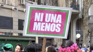 Movilización Ni Una Menos en Buenos Aires: reclamos feministas y protesta masiva